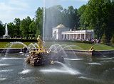 35 Peterhof Grande Cascade 1735 Fontaine de Samson